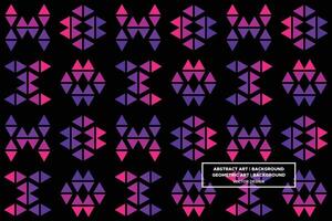 Geometric Pattern - Geometric Background - Abstract Background - Geometric Shapes - Use in Website Design, Packaging, Wall Art, Wallpaper, Poster, Banner, Ad, Profile, Brochure, Apparel, Textiles vector