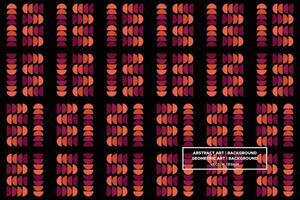 Geometric Pattern - Geometric Background - Abstract Background - Geometric Shapes - Use in Website Design, Packaging, Wall Art, Wallpaper, Poster, Banner, Ad, Profile, Brochure, Apparel, Textiles vector