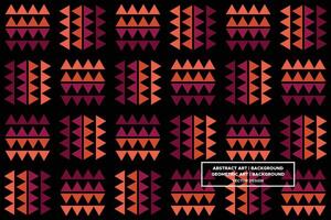 Geometric Pattern - Geometric Background - Abstract Background - Geometric Shapes - Use in Website Design, Packaging, Wall Art, Wallpaper, Poster, Banner, Ad, Profile, Brochure, Apparel, Textiles vector