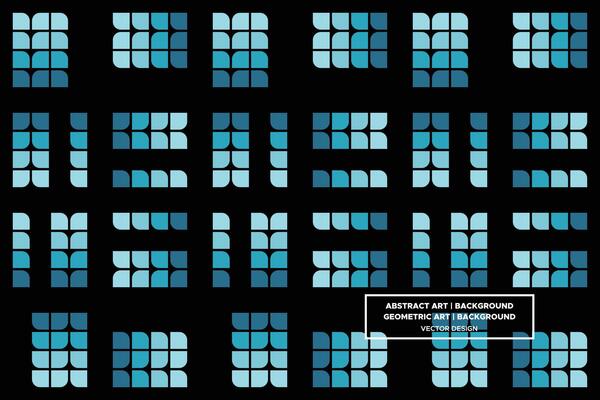 Geometric Pattern - Geometric Background - Abstract Background - Geometric Shapes - Use in Website Design, Packaging, Wall Art, Wallpaper, Poster, Banner, Ad, Profile, Brochure, Apparel, Textiles