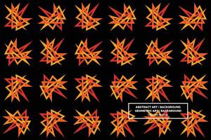 Geometric Pattern - Geometric Background - Abstract Background - Geometric Shapes - Use in Website Design, Packaging, Wall Art, Wallpaper, Poster, Banner, Ad, Profile, Brochure, Apparel, Textiles vector