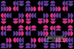 Geometric Pattern - Geometric Background - Abstract Background - Geometric Shapes - Use in Website Design, Packaging, Wall Art, Wallpaper, Poster, Banner, Ad, Profile, Brochure, Apparel, Textiles vector