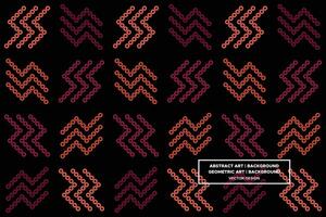 Geometric Pattern - Geometric Background - Abstract Background - Geometric Shapes - Use in Website Design, Packaging, Wall Art, Wallpaper, Poster, Banner, Ad, Profile, Brochure, Apparel, Textiles vector