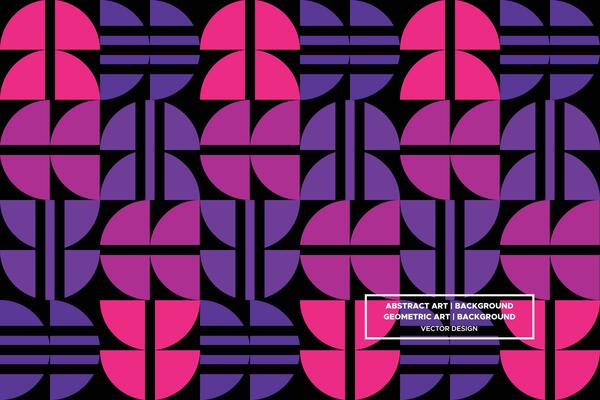 Geometric Pattern - Geometric Background - Abstract Background - Geometric Shapes - Use in Website Design, Packaging, Wall Art, Wallpaper, Poster, Banner, Ad, Profile, Brochure, Apparel, Textiles
