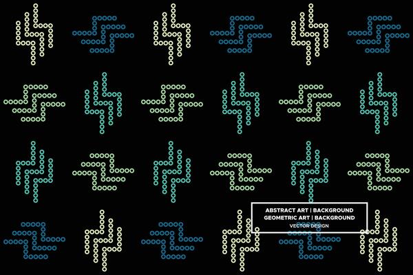 Geometric Pattern - Geometric Background - Abstract Background - Geometric Shapes - Use in Website Design, Packaging, Wall Art, Wallpaper, Poster, Banner, Ad, Profile, Brochure, Apparel, Textiles