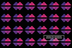 Geometric Pattern - Geometric Background - Abstract Background - Geometric Shapes - Use in Website Design, Packaging, Wall Art, Wallpaper, Poster, Banner, Ad, Profile, Brochure, Apparel, Textiles vector