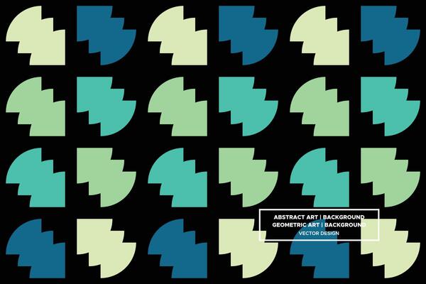 Geometric Pattern - Geometric Background - Abstract Background - Geometric Shapes - Use in Website Design, Packaging, Wall Art, Wallpaper, Poster, Banner, Ad, Profile, Brochure, Apparel, Textiles