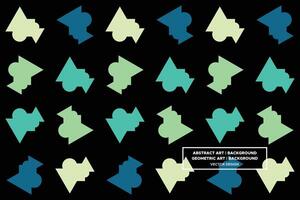 Geometric Pattern - Geometric Background - Abstract Background - Geometric Shapes - Use in Website Design, Packaging, Wall Art, Wallpaper, Poster, Banner, Ad, Profile, Brochure, Apparel, Textiles vector