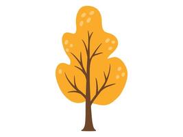 Autumn Tree Fall Background Illustration vector
