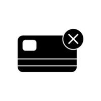 canceled concept line icon. Simple element illustration. canceled concept outline symbol design. vector