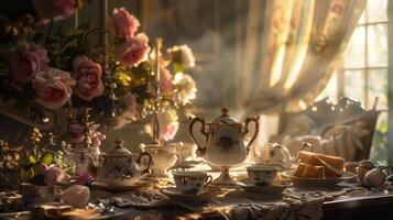 Bridgerton tea party photo