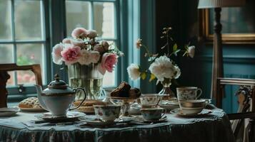 Bridgerton tea party photo
