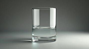 Glass half full or half empty, cool graphic photo