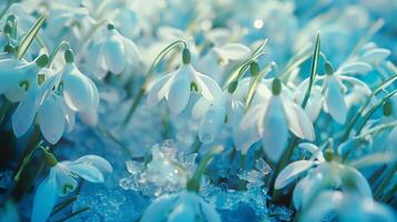 Snowdrop Flowers banner photo