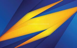 modern abstract background gradients yellow, orange and blue color vector