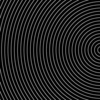 Geometric circular radiating converging circles. Sector of circle set arc sonar. vector