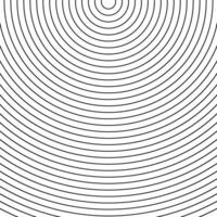 Geometric circular radiating converging circles. Sector of circle set arc sonar. vector