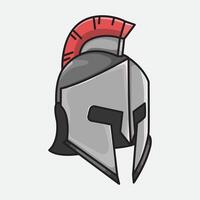 illustration Knight Helmet. design Knight Helmet. Knight Helmet Cartoon design illustration and icon for website, digital and print vector