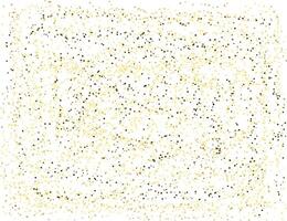 Golden sparkles and dots, gold glitter background, abstract. illustration. vector