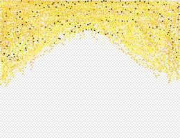 gold glitter background, abstract. illustration. vector