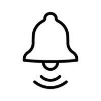Notification Bell Icon Ideal for Alerts and Reminders vector