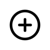 Add Button Icon Perfect for User Interface and Digital Design vector