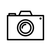 Digital Camera Icon Perfect for Photography and Media Content vector