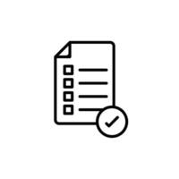 Document Approval Icon Ideal for Legal and Administrative Use vector