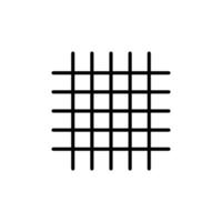 Grid Layout Icon for Web Design vector
