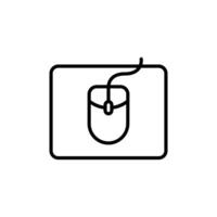 Computer Mouse Icon Perfect for Digital Interaction and Technology vector