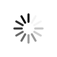 Loading Spinner Icon Ideal for Progress and Waiting Indicators vector