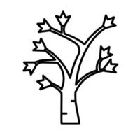 Joshua Tree Icon Perfect for Nature and National Park Illustrations vector
