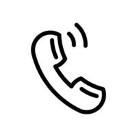 Phone Call Icon Ideal for Communication and Customer Service vector