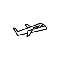 Plane icon set vector
