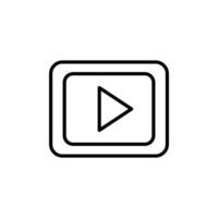 Media Play Icon Ideal for and Audio Playback vector