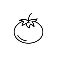 Tomato Icon Set Fresh Vegetable Illustrations for Culinary and Food Projects vector
