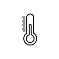 Temperature Icon Ideal for Weather Apps vector