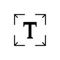 Text Document Icon Perfect for Writing and Editing vector