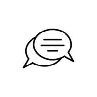 Write Comment Icon for User Feedback and Reviews vector