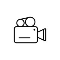 Camera Icon Perfect for Filmmaking and Recording vector