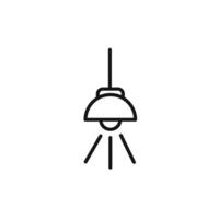 ceiling spotlight icon set collection for web vector