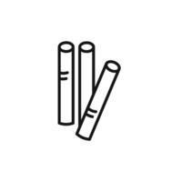 Chalk icon set collection for web vector