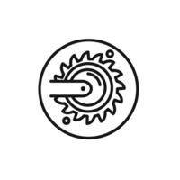 Bucket wheel excavator icon set collection for web vector