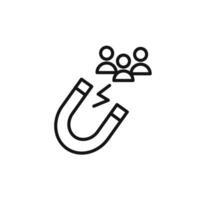 Attraction icon set collection for web vector
