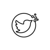 Bird Icon set collection for web vector