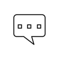 Comment icon set collection for web vector