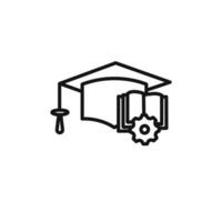 Engineering education icon set collection for web vector