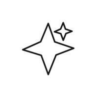 Diamond star icon set collection for web vector
