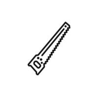 hacksaw icon set collection for web vector