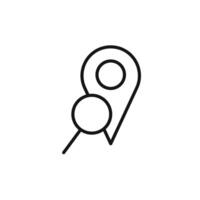 Location search icon set collection for web vector